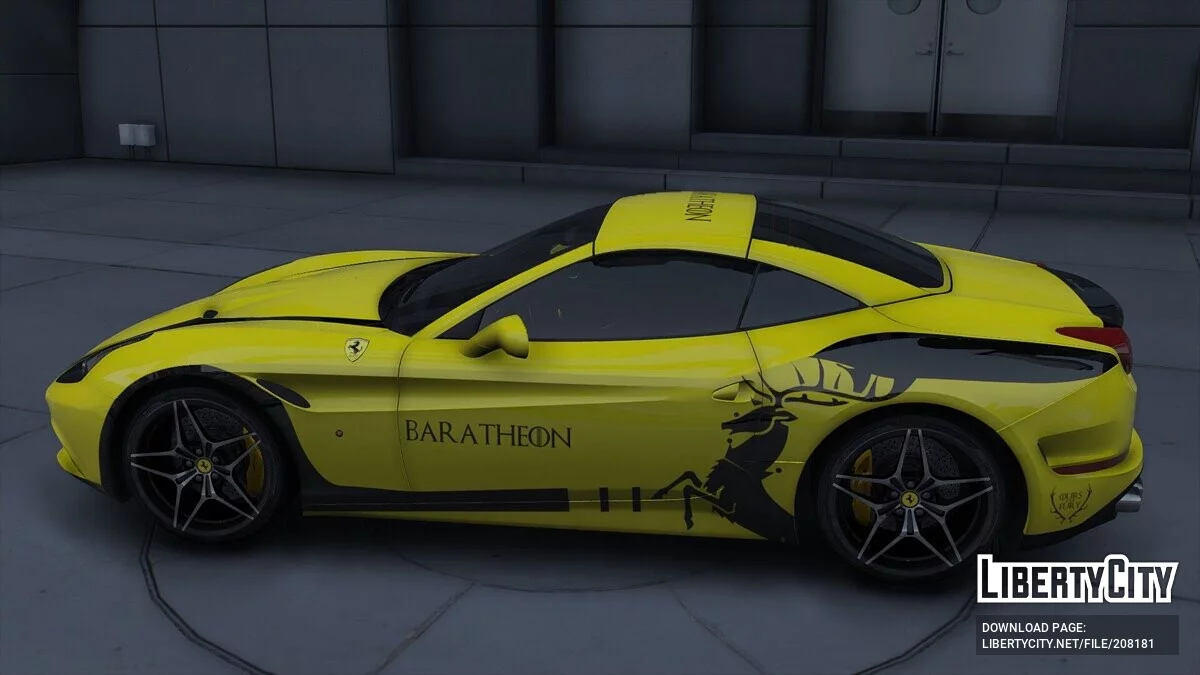 2015 Ferrari California T Baratheon Design / GTA 5