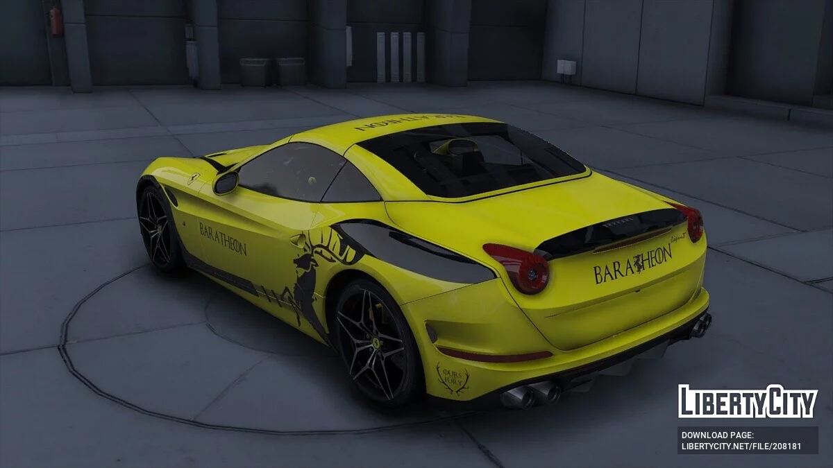 2015 Ferrari California T Baratheon Design / GTA 5