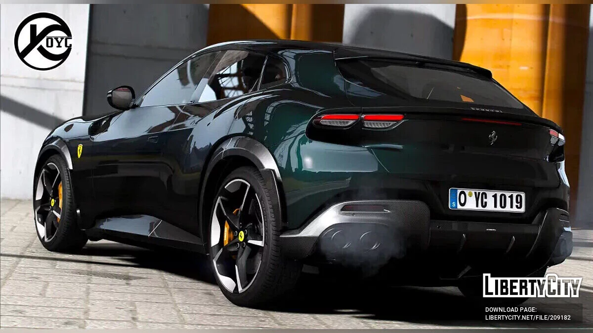 2023 Ferrari Purosangue / GTA 5
