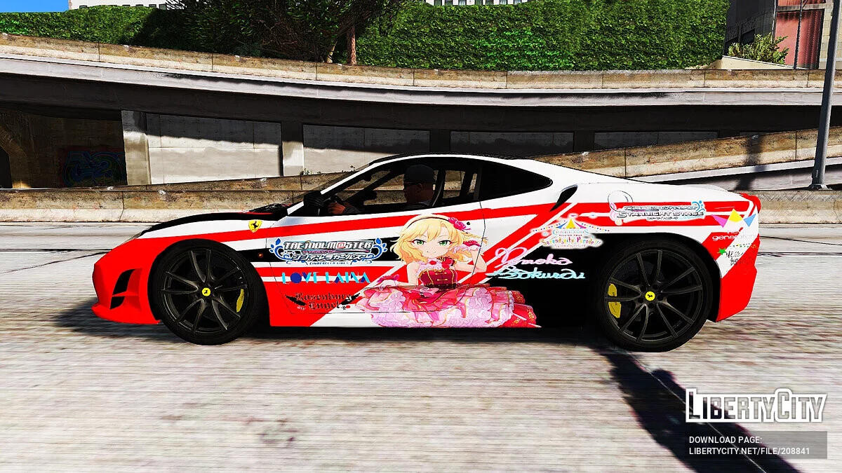 Ferrari F430 Scuderia Itasha Momoka Sakurai / GTA 5