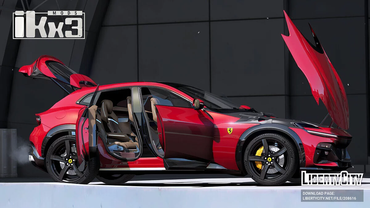Ferrari Purosangue 2023 / GTA 5