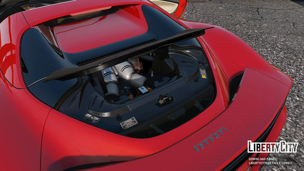 Ferrari 296GTS 2023 / GTA 5