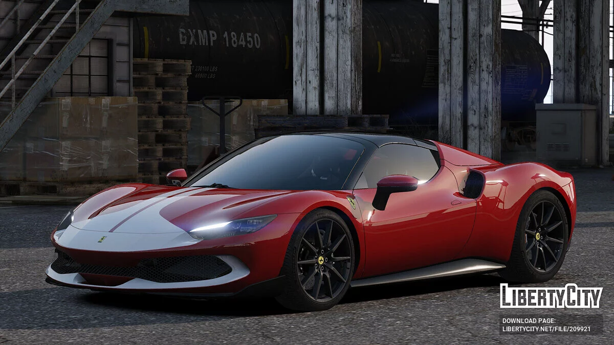Ferrari 296GTS 2023 / GTA 5