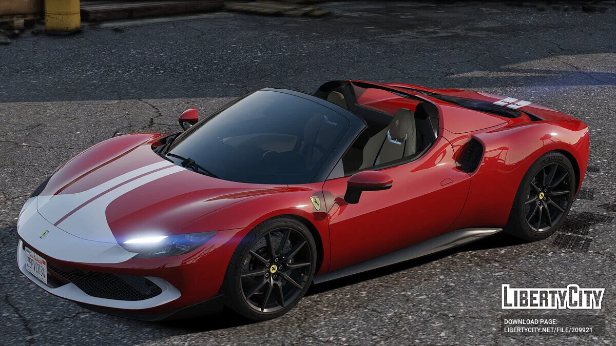 Ferrari 296GTS 2023 / GTA 5