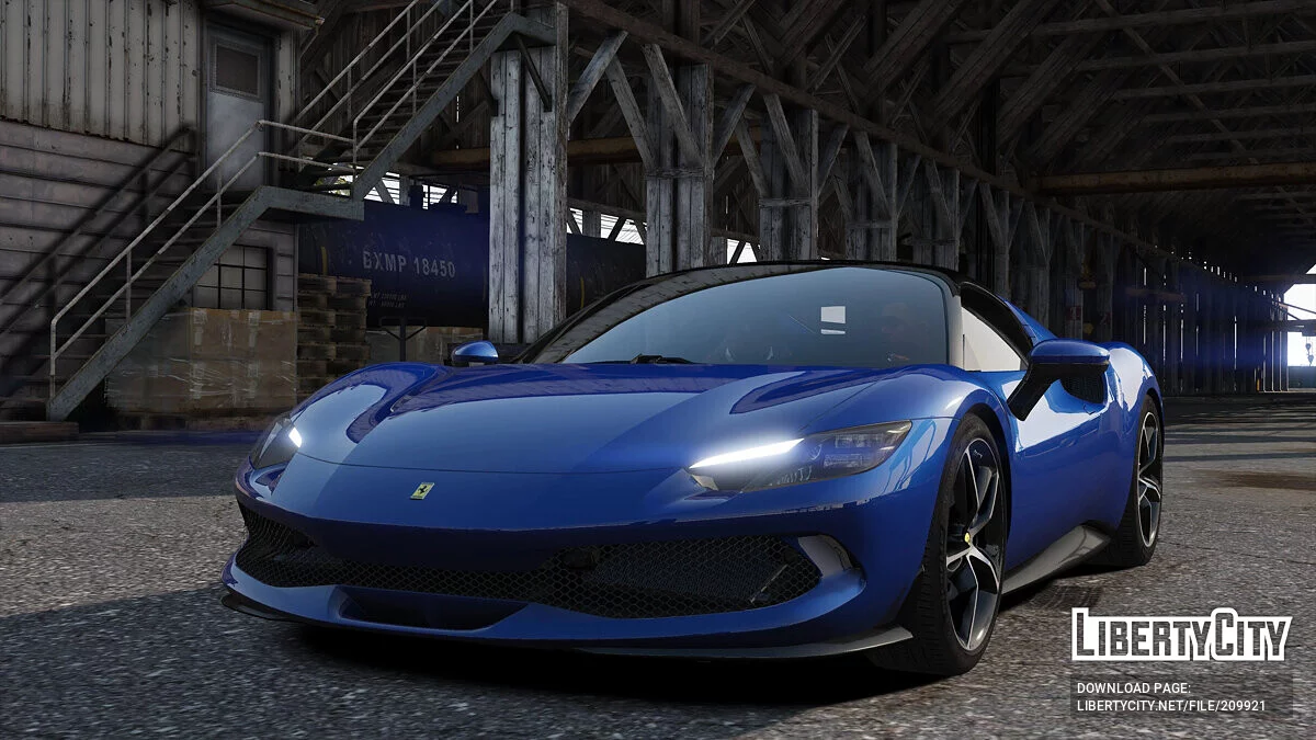 Ferrari 296GTS 2023 / GTA 5