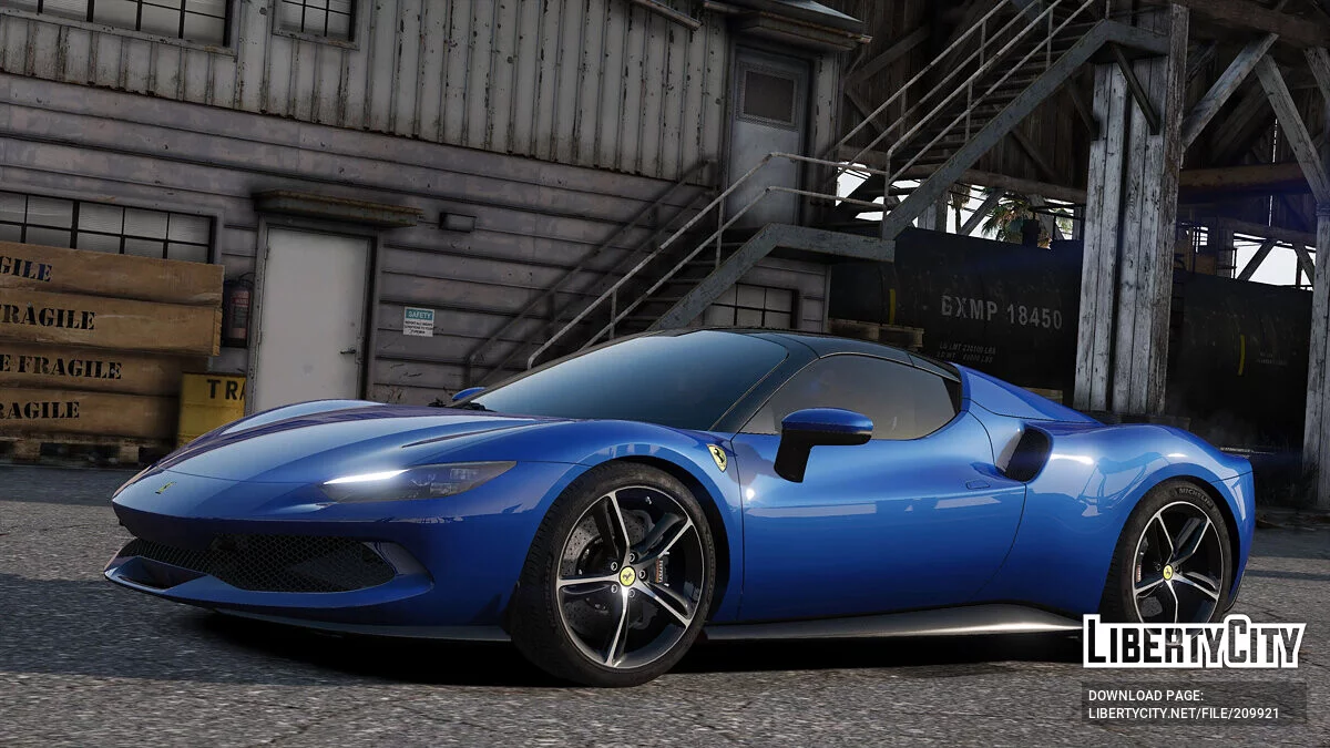 Ferrari 296GTS 2023 / GTA 5