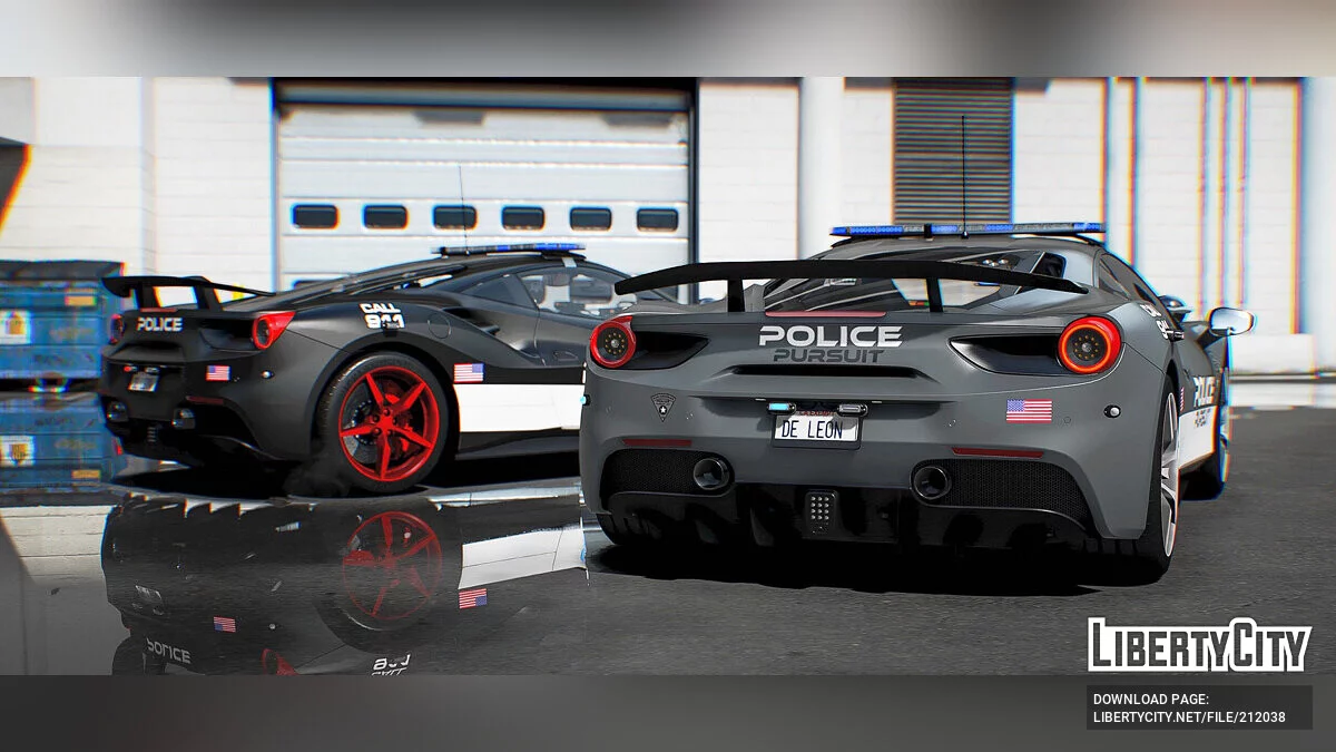 Ferrari 488 Police / GTA 5