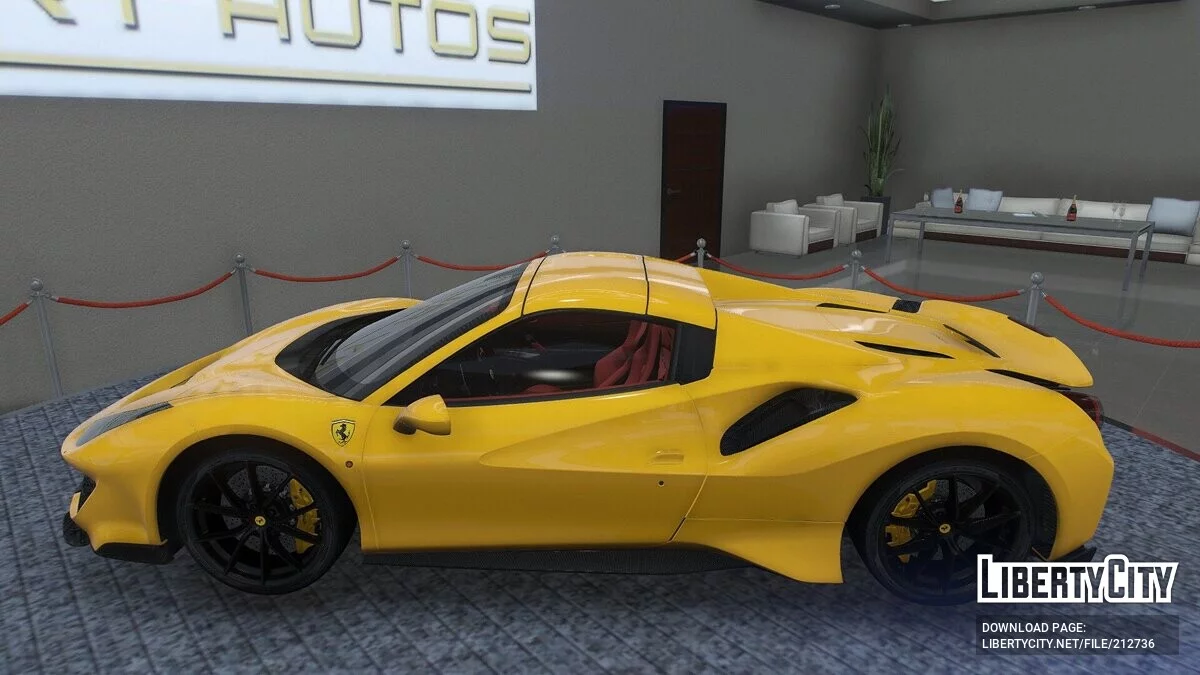 Ferrari Pista 488 Spider / GTA 5