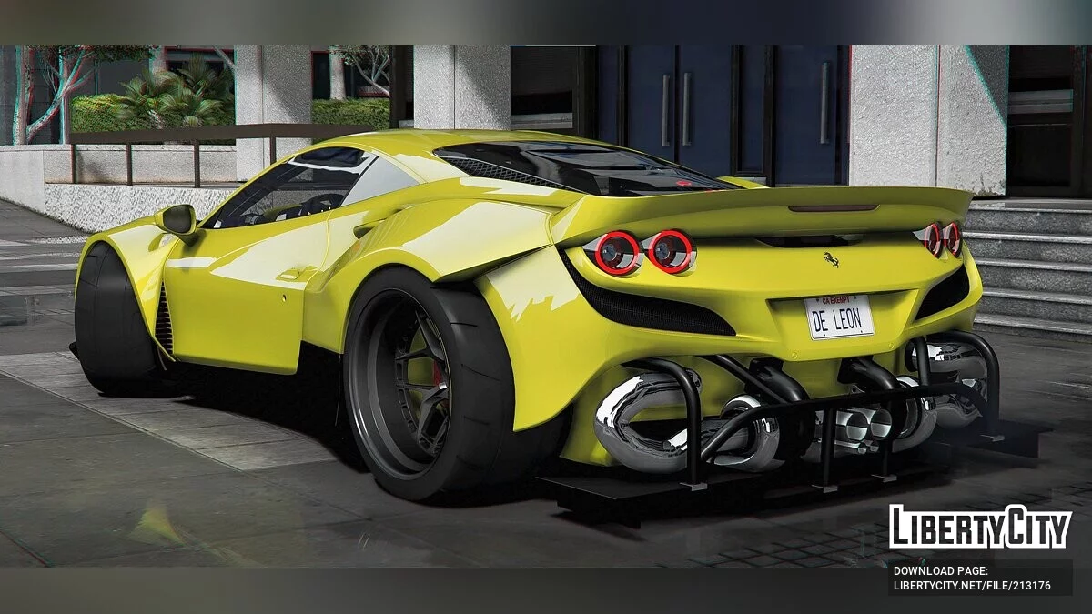 2020 Ferrari F8 Tributo Widebody / GTA 5
