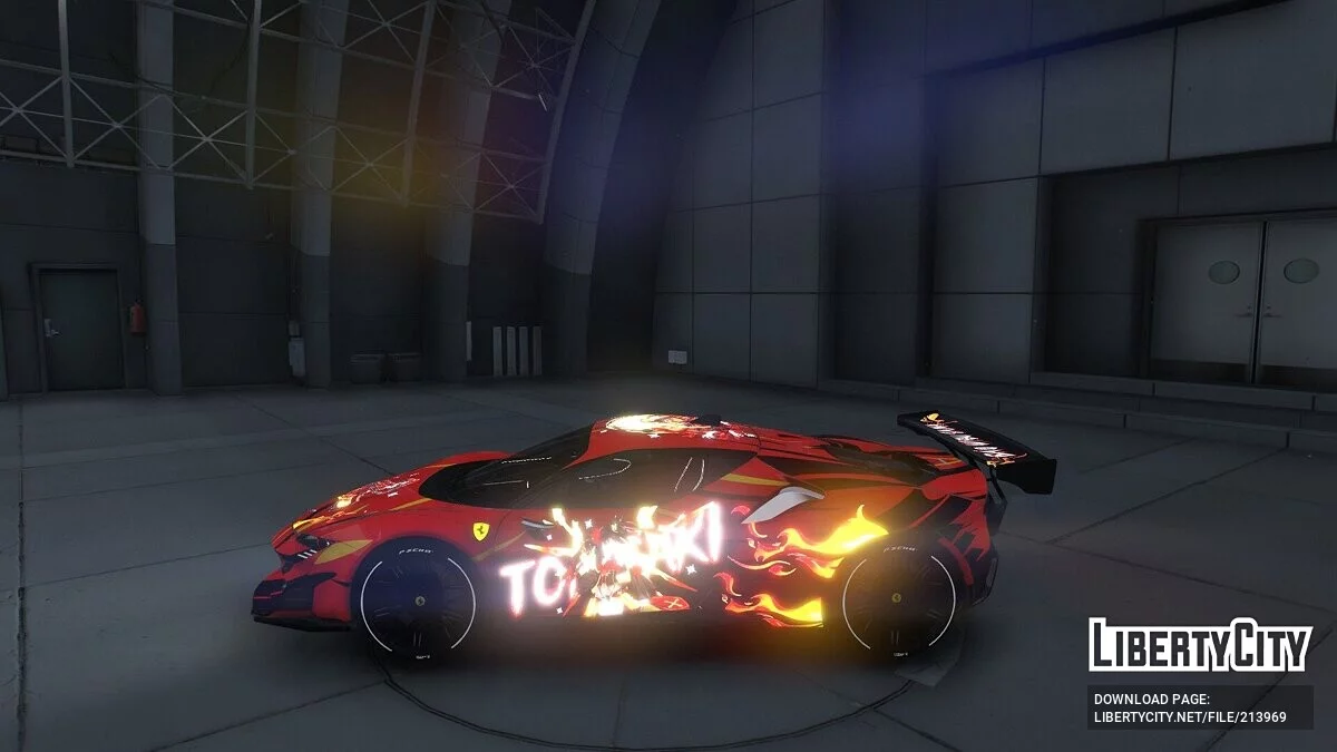 Ferrari SF90 Kurumi Tokisaki Edition / GTA 5