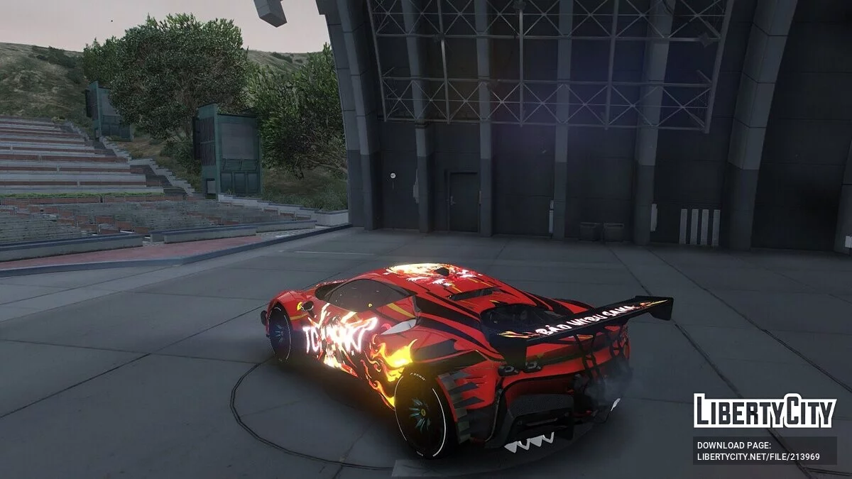 Ferrari SF90 Kurumi Tokisaki Edition / GTA 5