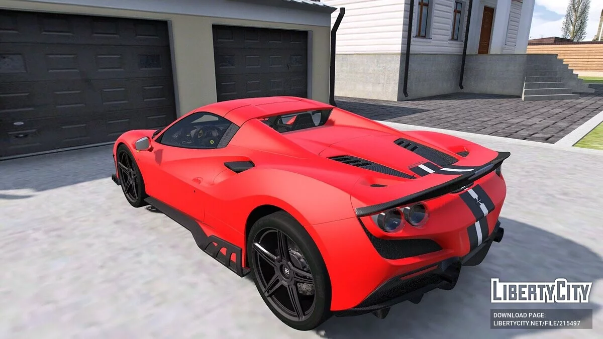2022 Ferrari F8 Keyvany Spyder / GTA 5