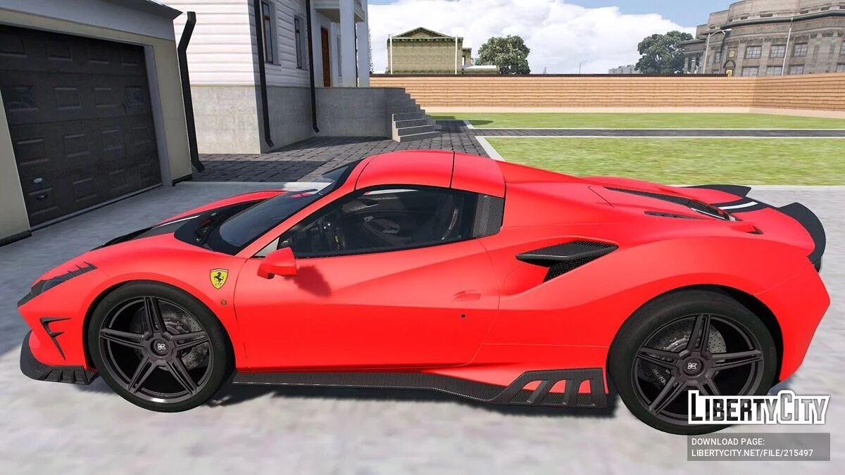 2022 Ferrari F8 Keyvany Spyder / GTA 5