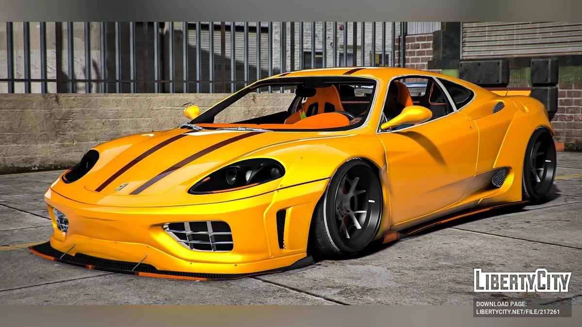 Liberty Walk Ferrari 360 Show Edition / GTA 5