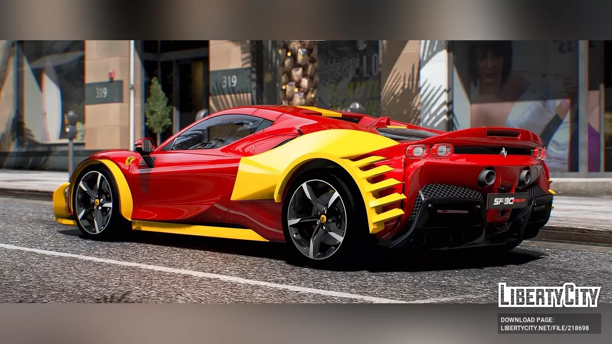 Customs Ferrari SF90 Spider BodyKit / GTA 5