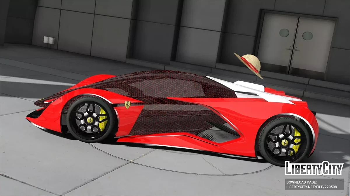 Ferrari Impronta 3D Luffy Gear 4 Wano Dinamic / GTA 5