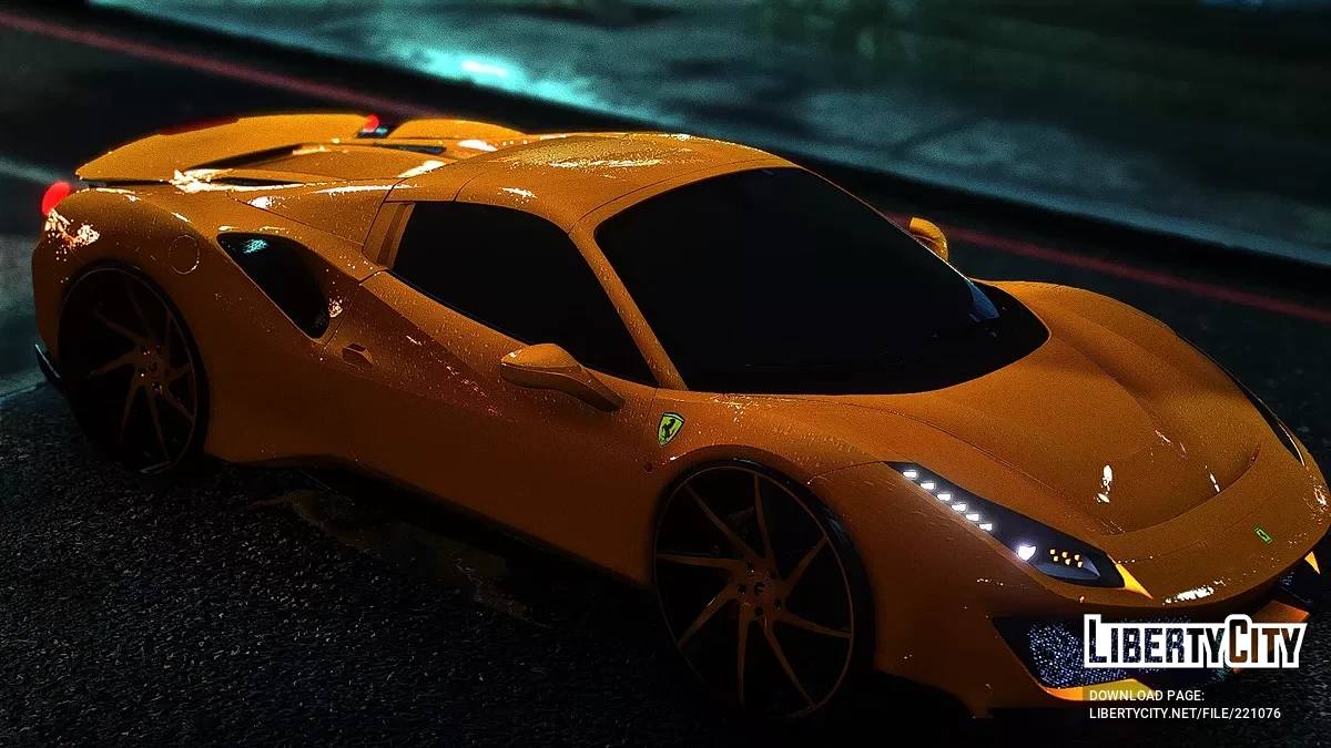 Ferrari 488 Pista on Forgiatos / GTA 5