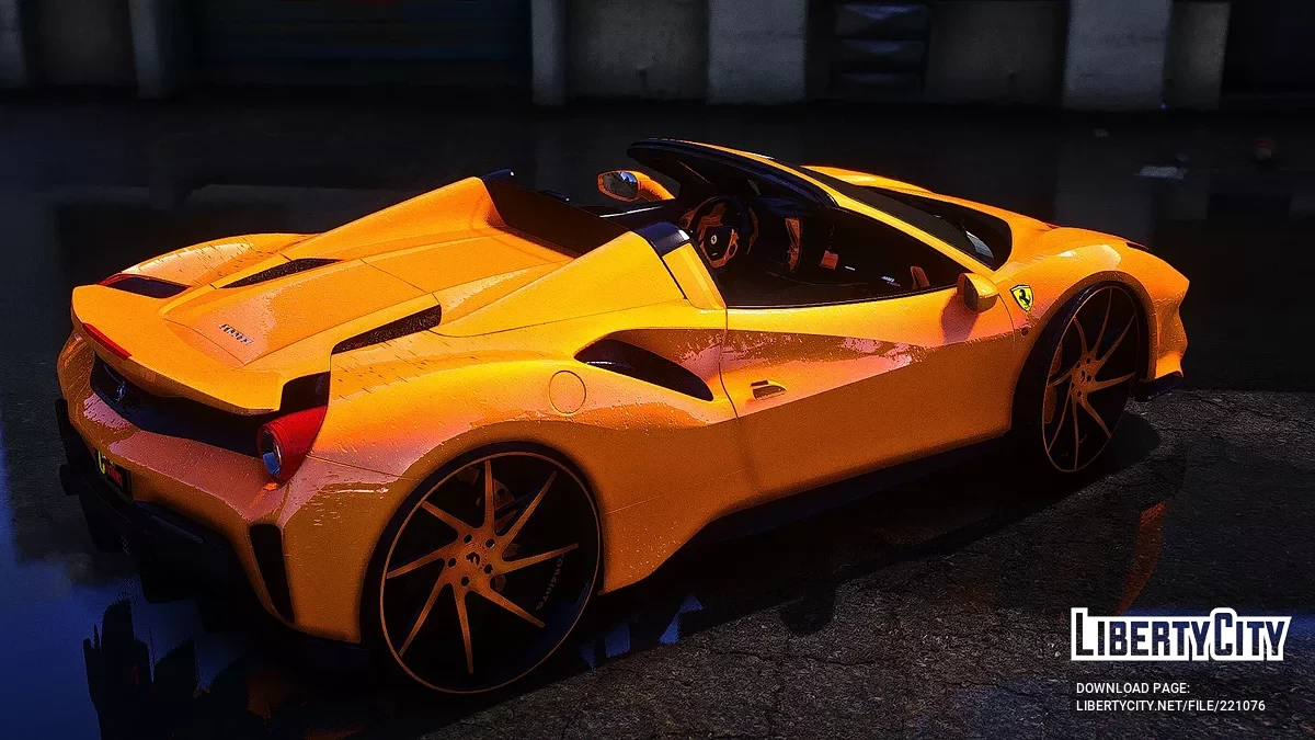 Ferrari 488 Pista on Forgiatos / GTA 5