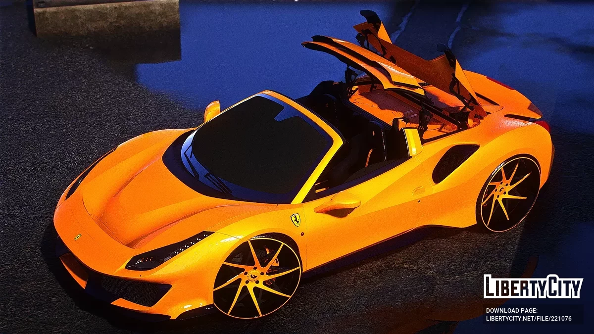 Ferrari 488 Pista on Forgiatos / GTA 5