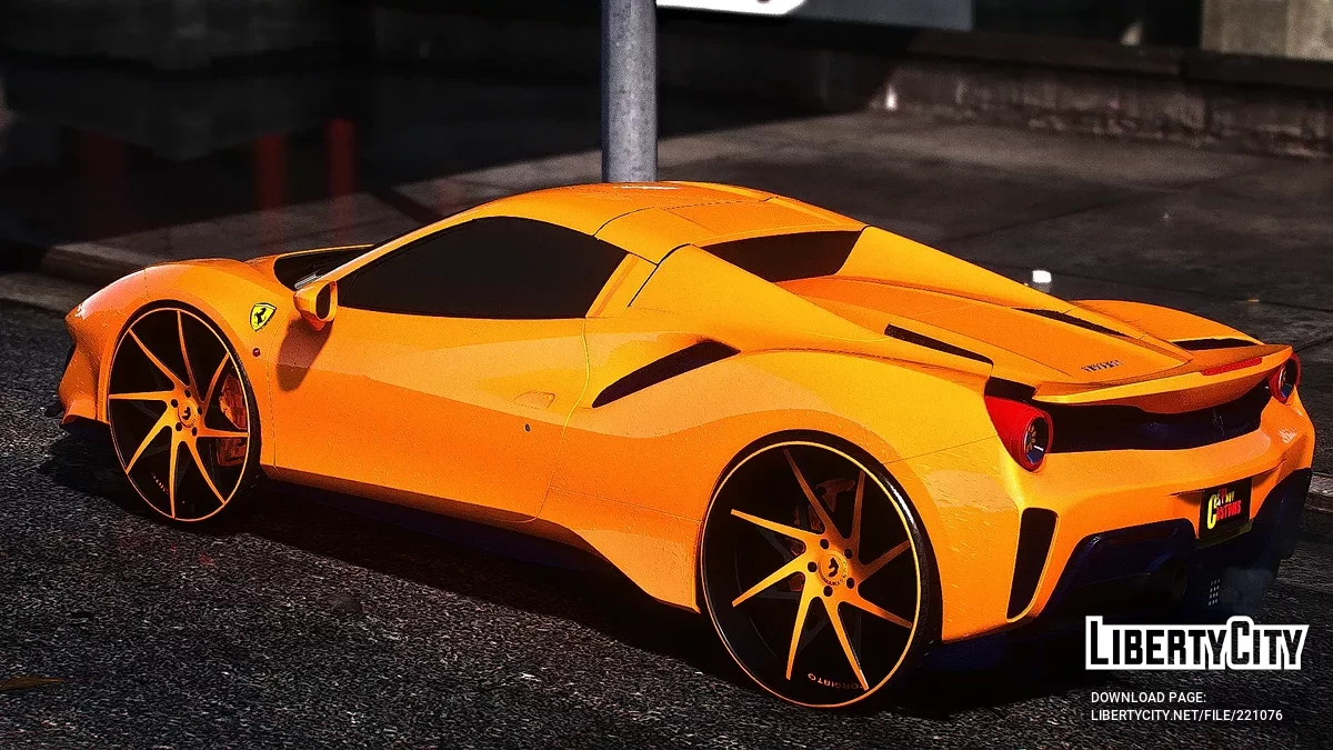 Ferrari 488 Pista on Forgiatos / GTA 5