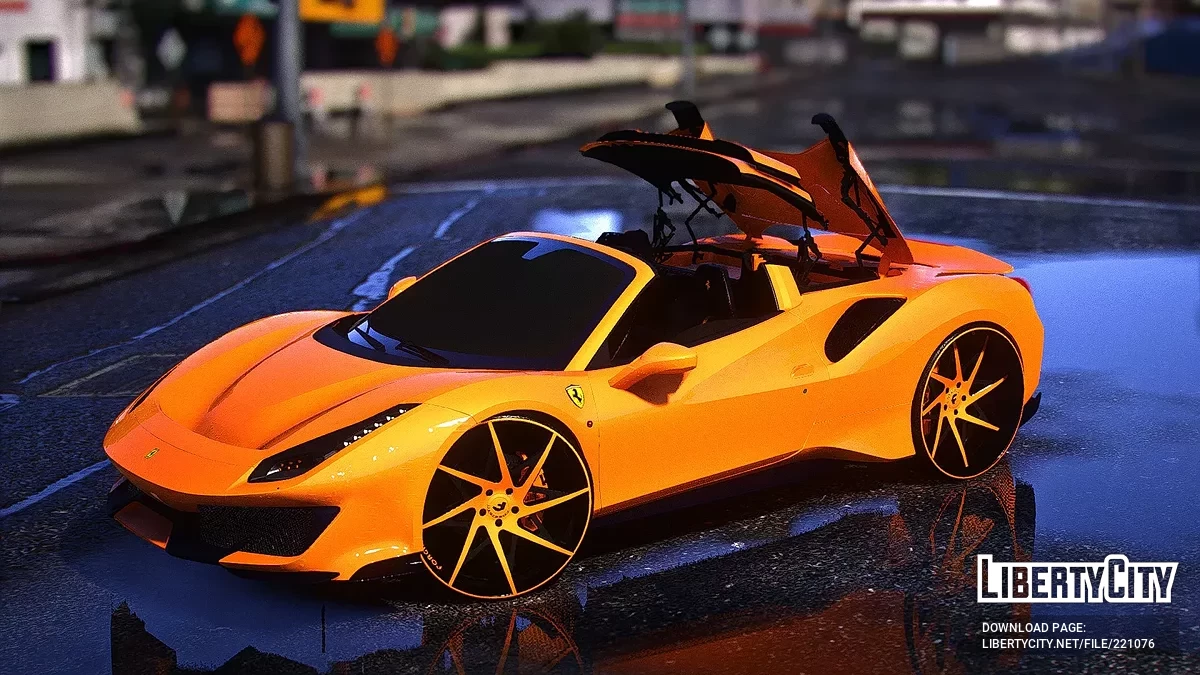 Ferrari 488 Pista on Forgiatos / GTA 5