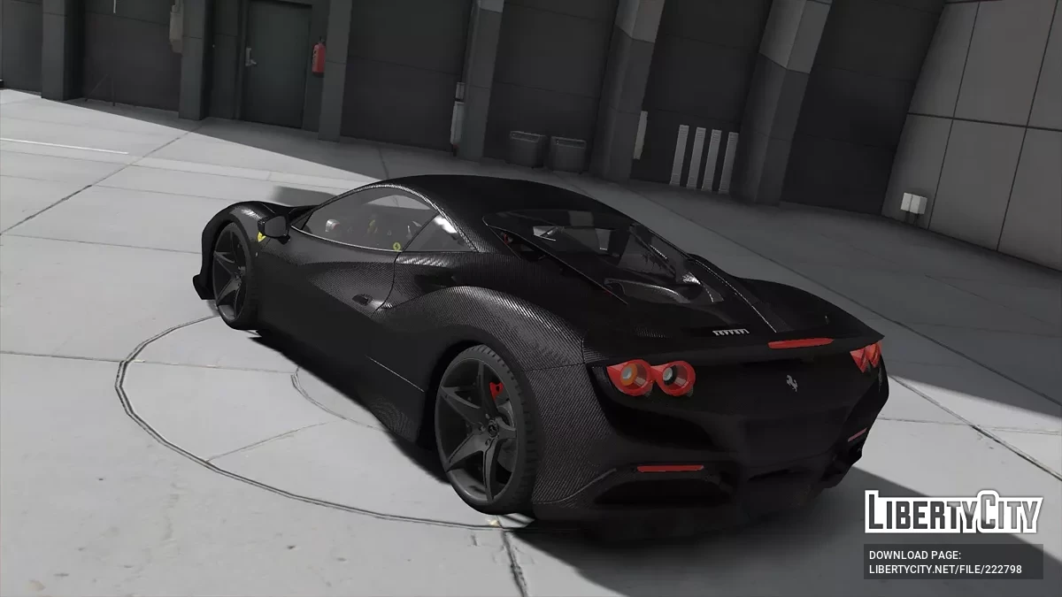 2020 Ferrari F8 Tributo Carbon / GTA 5