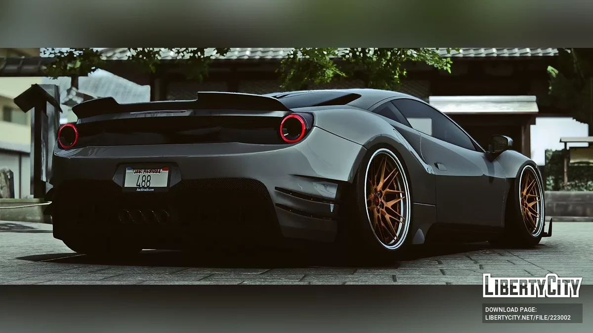 Ferrari 488 GTB DKG X HR / GTA 5