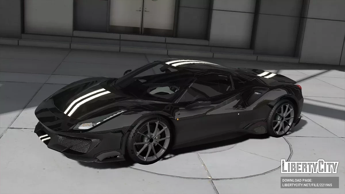 Ferrari 488 Pista Debadged / GTA 5