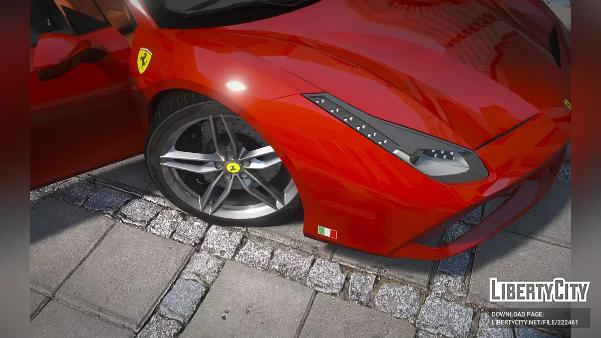 Ferrari 488GTB 2015 v1.0 / GTA 5