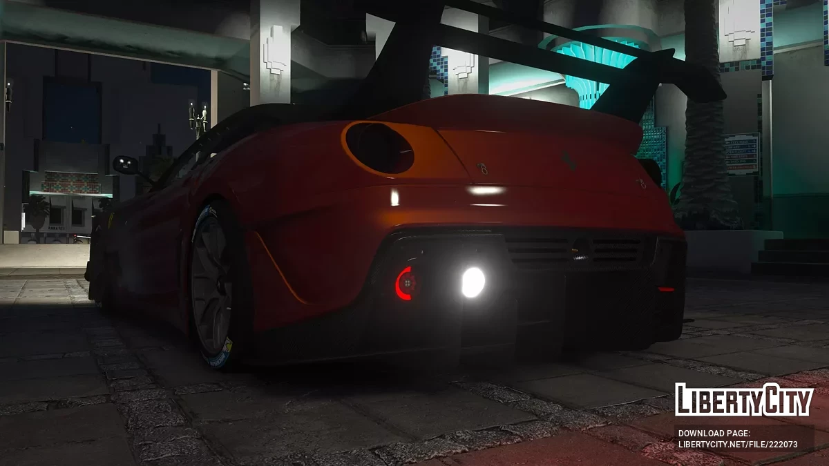 Ferrari 599 XXEvoluzione 2011 v2.0 / GTA 5
