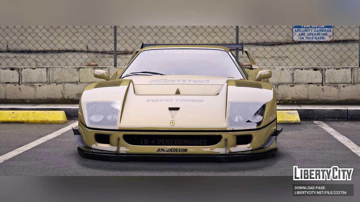 Ferrari F40 Liberty Walk / GTA 5