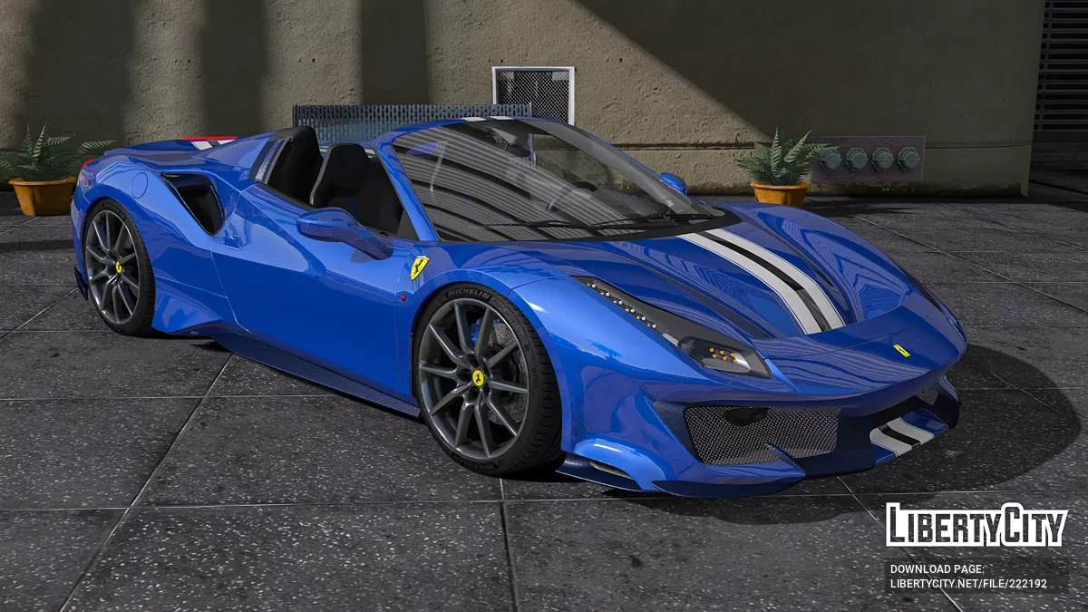 Wheel Ferrari 488 GTB - PISTA - PISTA SPIDER / GTA 5
