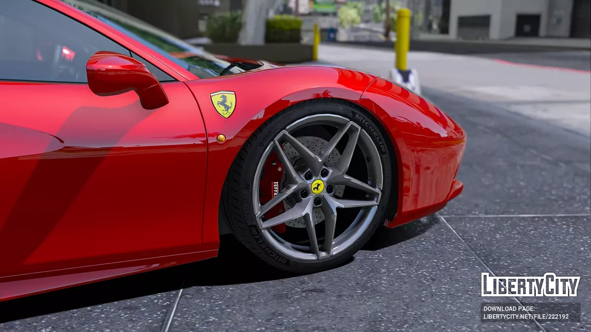 Wheel Ferrari 488 GTB - PISTA - PISTA SPIDER / GTA 5