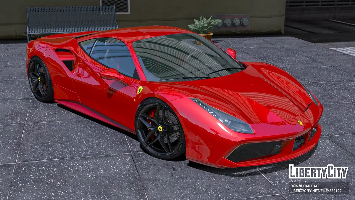 Wheel Ferrari 488 GTB - PISTA - PISTA SPIDER / GTA 5
