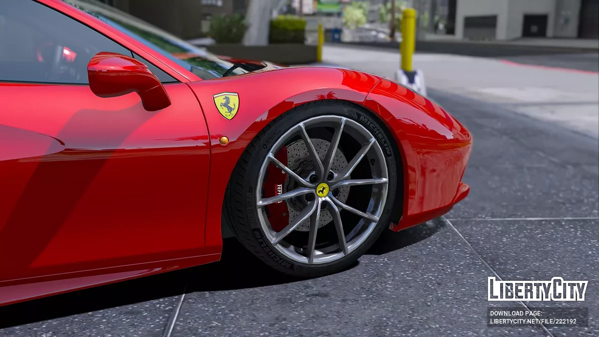 Wheel Ferrari 488 GTB - PISTA - PISTA SPIDER / GTA 5