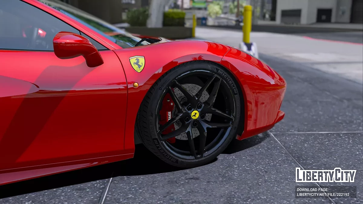 Wheel Ferrari 488 GTB - PISTA - PISTA SPIDER / GTA 5