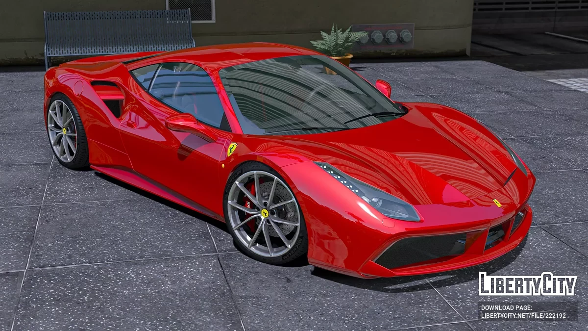 Wheel Ferrari 488 GTB - PISTA - PISTA SPIDER / GTA 5