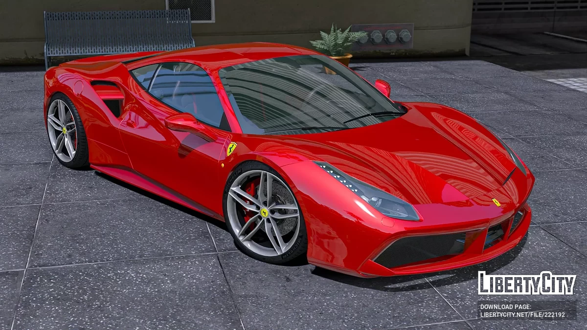 Wheel Ferrari 488 GTB - PISTA - PISTA SPIDER / GTA 5