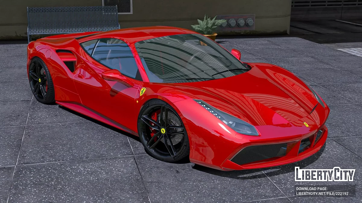 Wheel Ferrari 488 GTB - PISTA - PISTA SPIDER / GTA 5