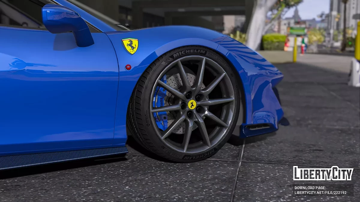 Wheel Ferrari 488 GTB - PISTA - PISTA SPIDER / GTA 5