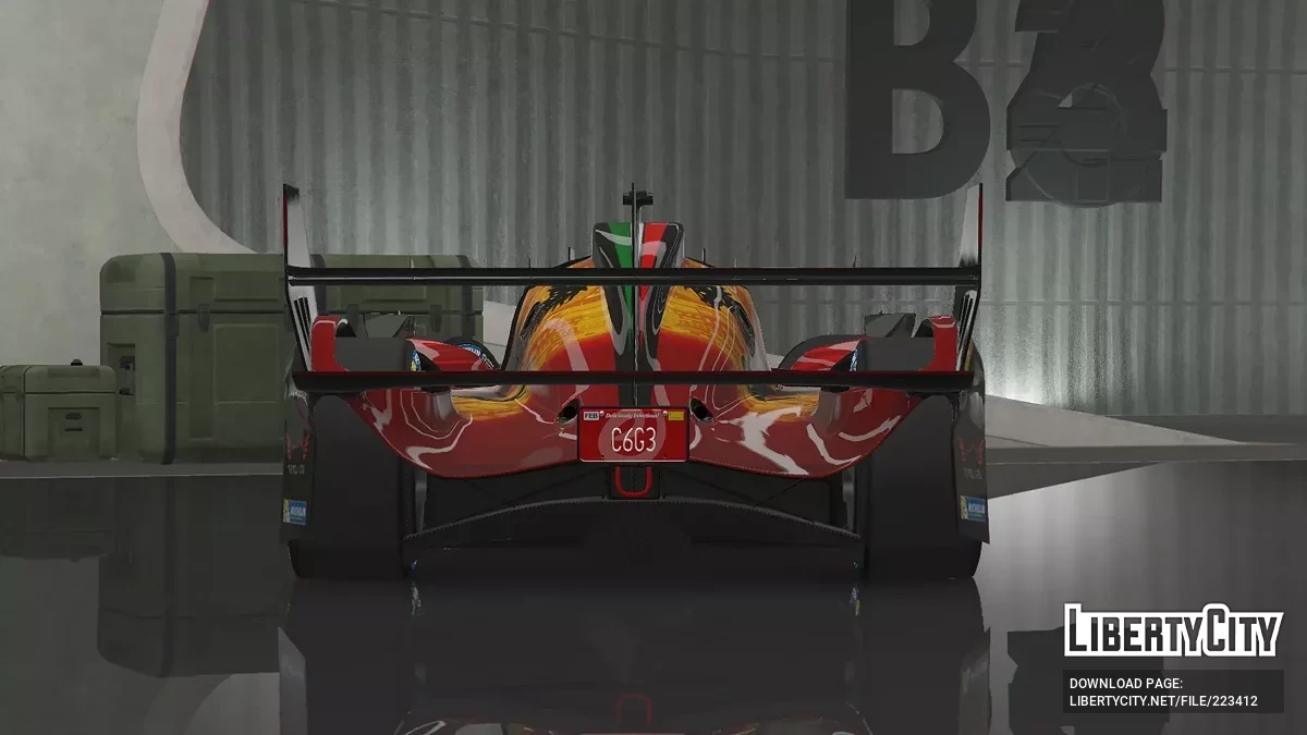 Ferrari 499P Le Mans Hypercar [Дополнение | Ливрея] 1.0 / GTA 5