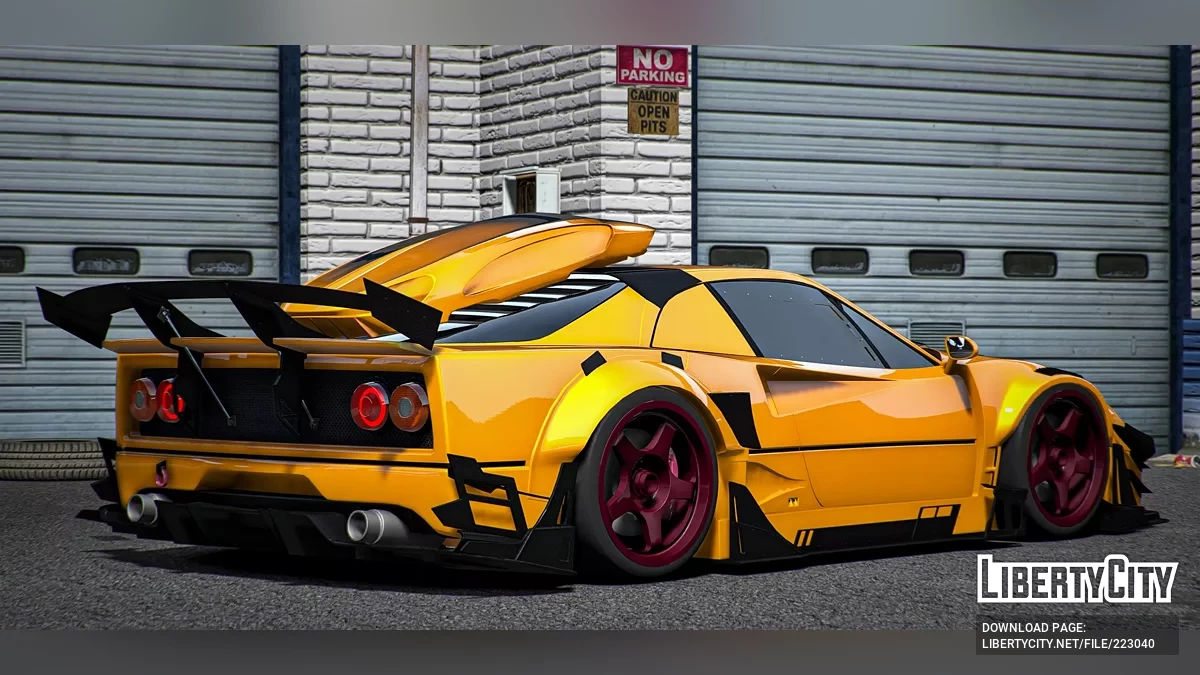 Ferrari F40 Dogfight / GTA 5
