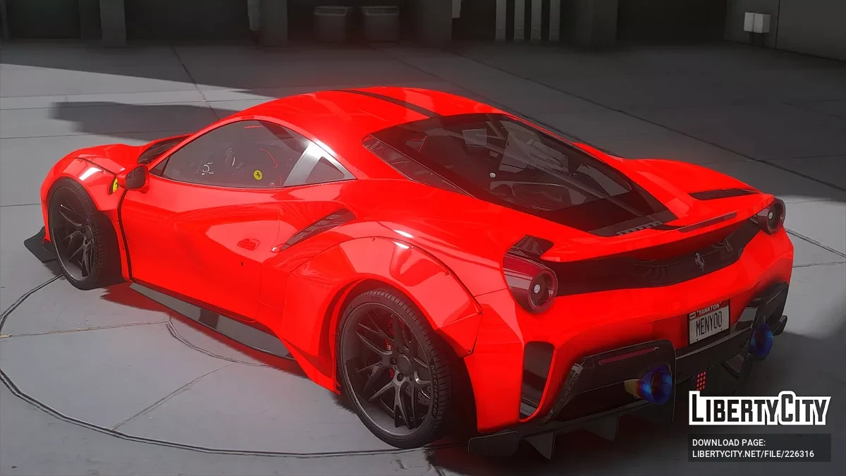Ferrari 488 Pista 2020 / GTA 5
