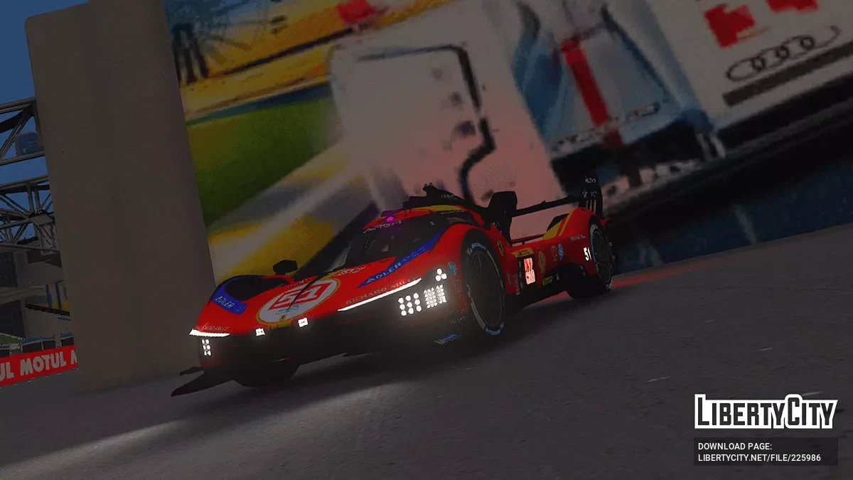 Ferrari 499p 2024-2025 v1.0 / GTA 5
