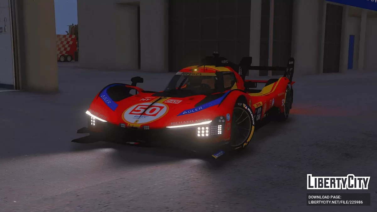 Ferrari 499p 2024-2025 v1.0 / GTA 5