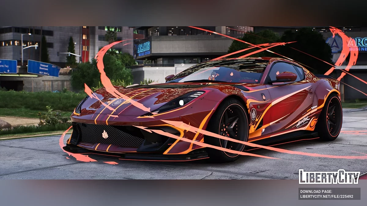 Ferrari 812 Competition Avatar: The Last Airbender / GTA 5