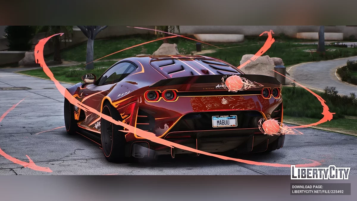 Ferrari 812 Competition Avatar: The Last Airbender / GTA 5