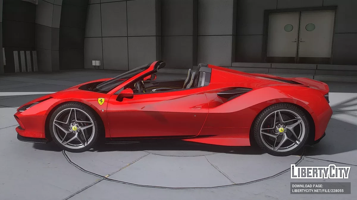 Ferrari F8 Spider 2022 / GTA 5