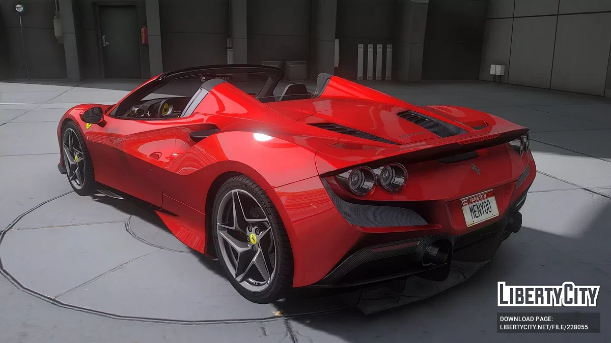 Ferrari F8 Spider 2022 / GTA 5