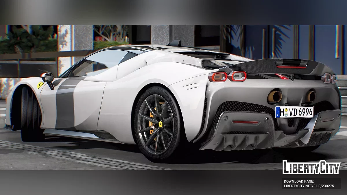 2021 Ferrari SF90 Stradale Assetto Fiorano / GTA 5